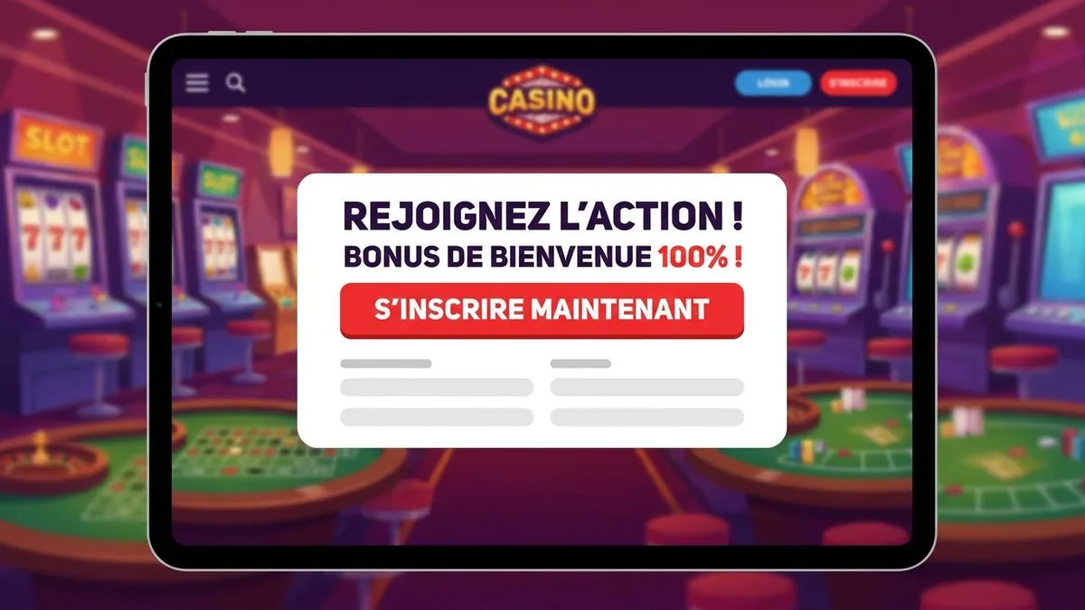 Inscription avec bonus